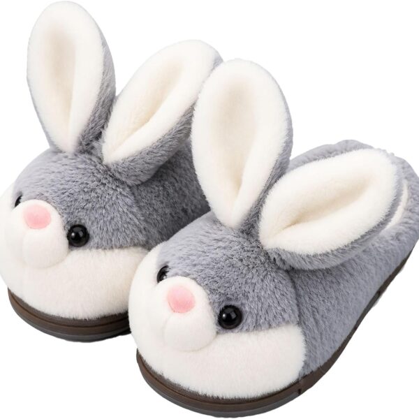 Women's Plush Rabbit Ear Warm Winter House Slippers