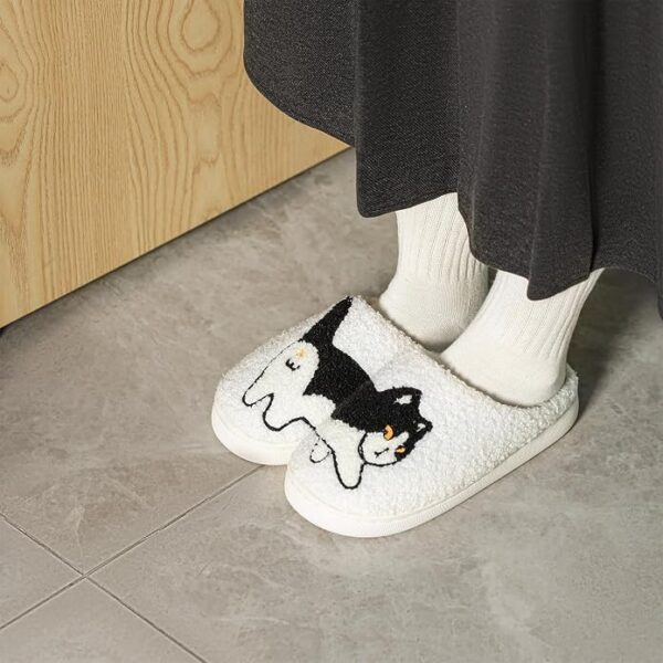 Women's Cute Cat Cotton House Slippers